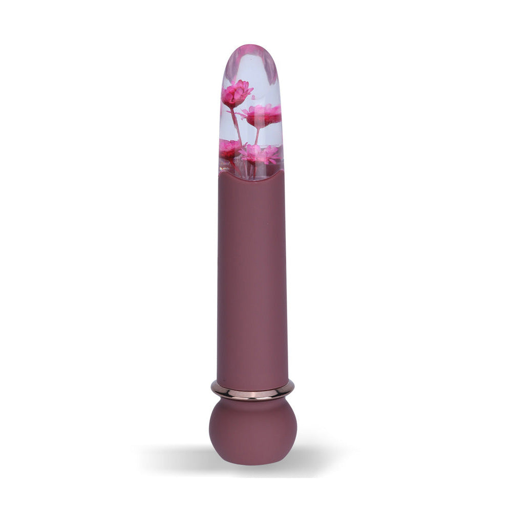 Maia FLORA – 12.7 cm USB Rechargeable Clitoral Vibrator > Vibrators > Mini Vibrators