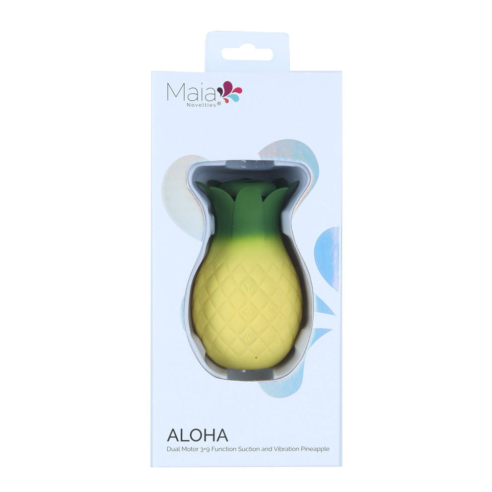 Maia ALOHA – USB Rechargeable Vibrating & Sucking Stimulator > Sex Toys For Ladies > Air Pulsation