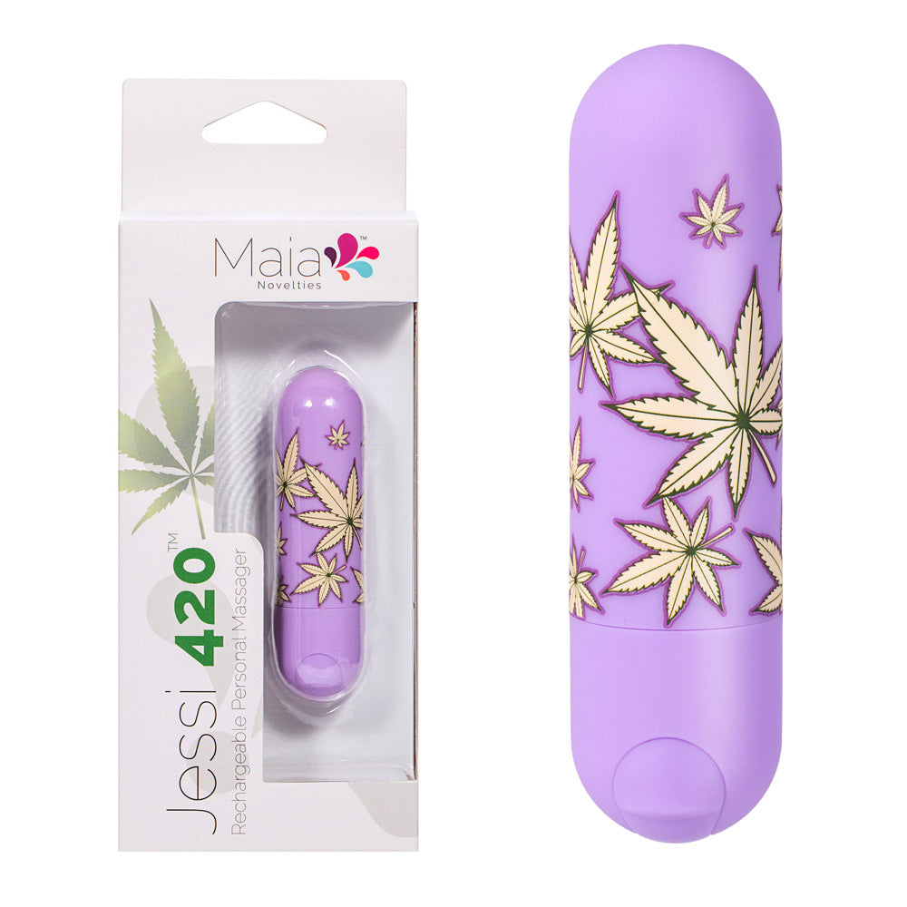 Maia Jessi 420 Violet 7.6 cm Bullet Vibrator Default Title > Vibrators > Mini Vibrators