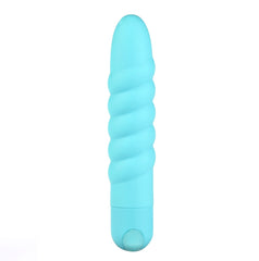 Maia Lola - Teal 11.5 cm USB Rechargeable Vibrator VIBRATORS