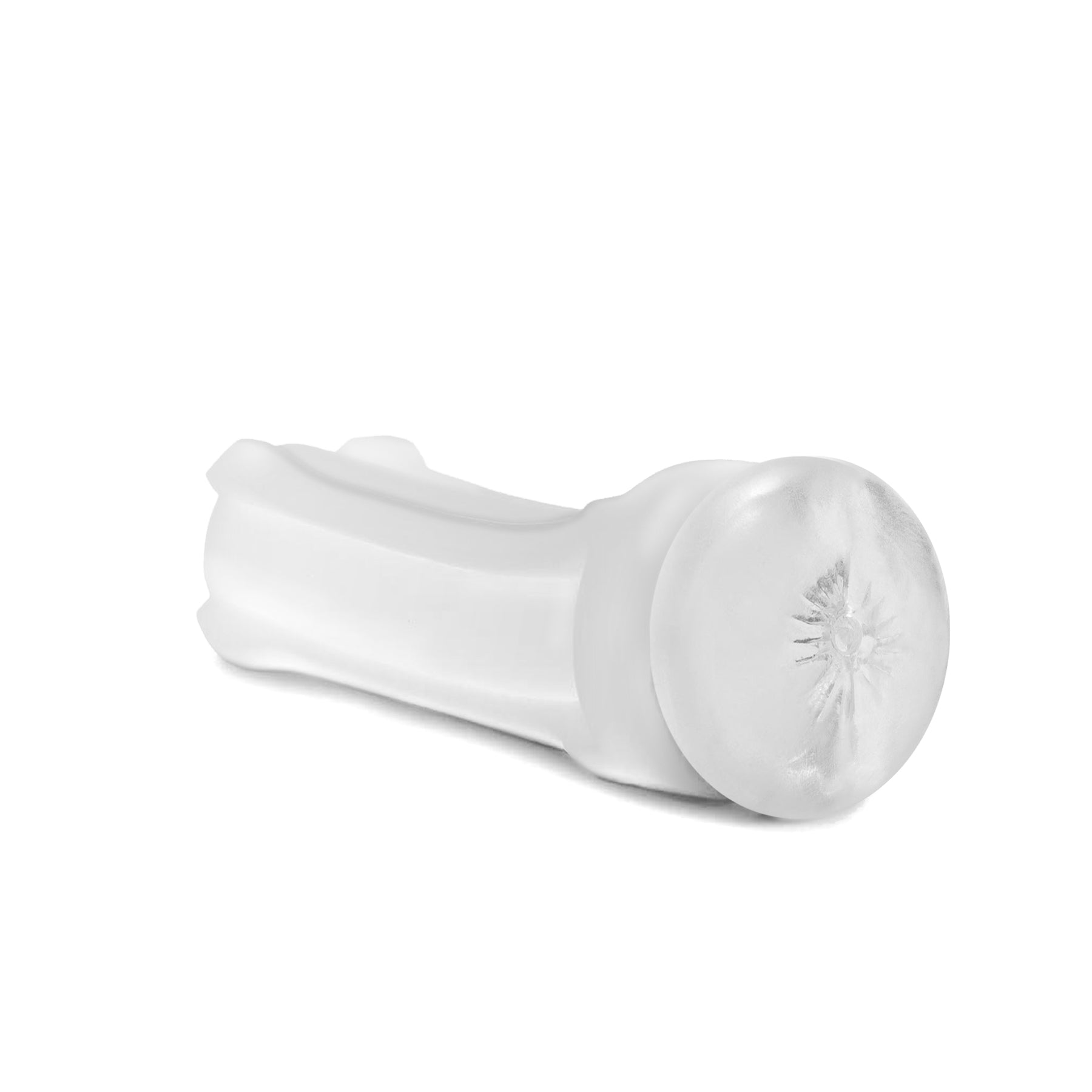 Happy Ending Rinse and Repeat Classic Stroker Ass 6 Inch Soft TPE with Squeezable Case Clear > Sex Toys For Men > Masturbators Cup