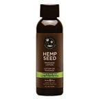 Hemp Seed Massage Lotion Naked In The Woods Tea And Ginger Scent 59ml Bottle White > Essentials > Massage Oil