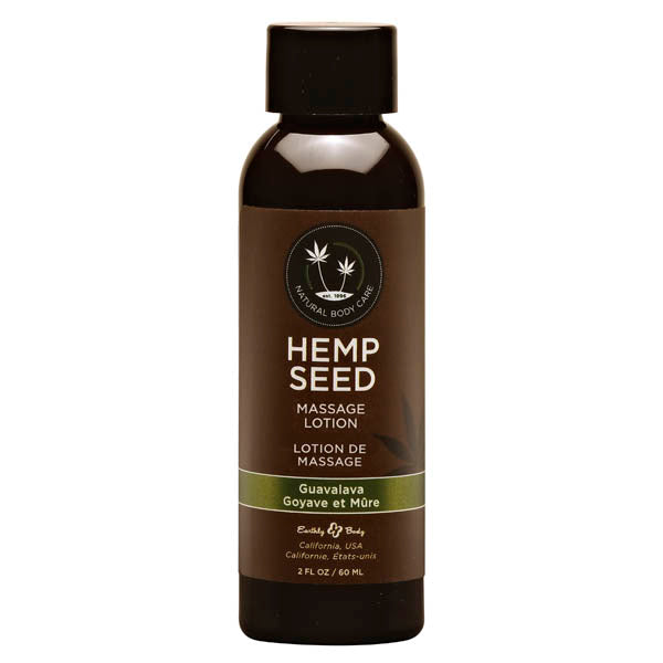 Hemp Seed Massage Lotion Guavalava Scented 59ml Bottle Secondary image