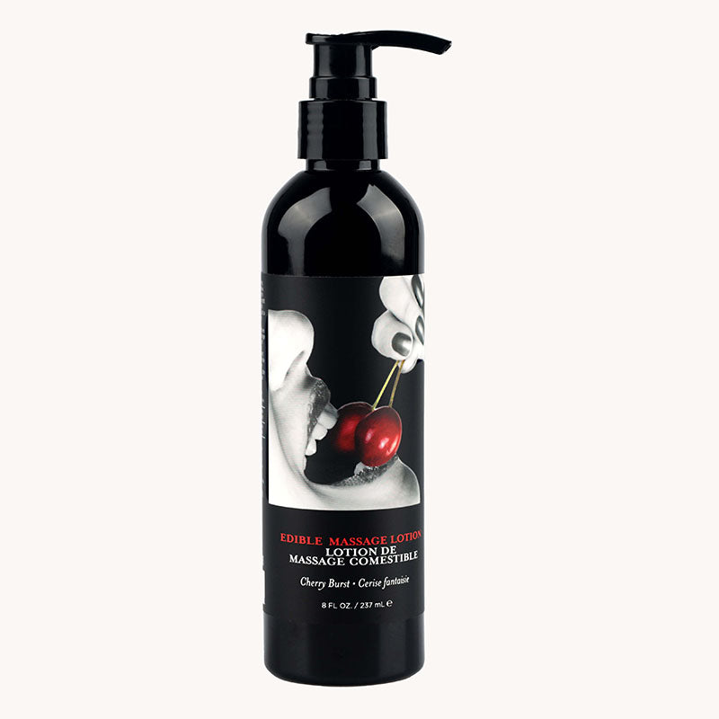 Edible Cherry Flavoured Massage Lotion 237 ml Secondary image