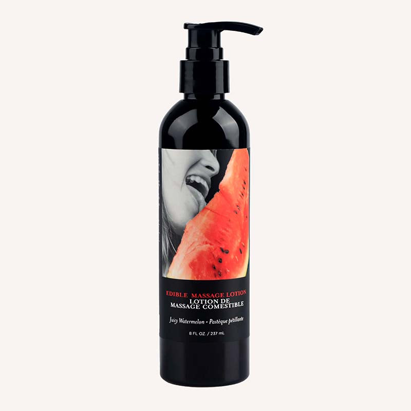 Edible Massage Lotion Watermelon Flavor 237ml > Essentials > Massage Oil