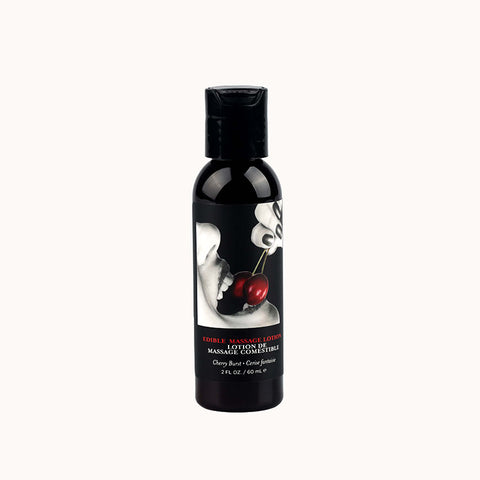Edible Massage Lotion (Cherry) – Cherry Flavored Massage Lotion 60 ml Default Title > Essentials > Massage Oil