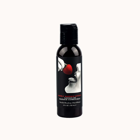 EB Edible Massage Lotion Strawberry 60ml - Tasty and Nourishing Default Title > Essentials > Massage Oil