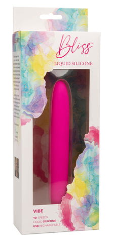 Bliss Liquid Silicone Vibe Pink 10-Speed Vibrator Pink > Vibrators > Mini Vibrators