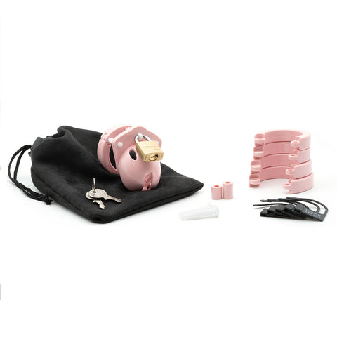 Cockcage Mini-Me Pink 1.25 Inch Length Chastity Device Cages