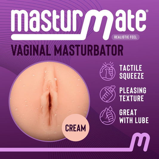 Masturmate - Cream -  Vagina Stroker