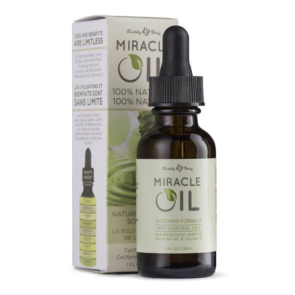 Miracle Oil Skin Soothing Oil with Hemp Seed 30ml Dropper Bottle > Essentials > Bath & Body