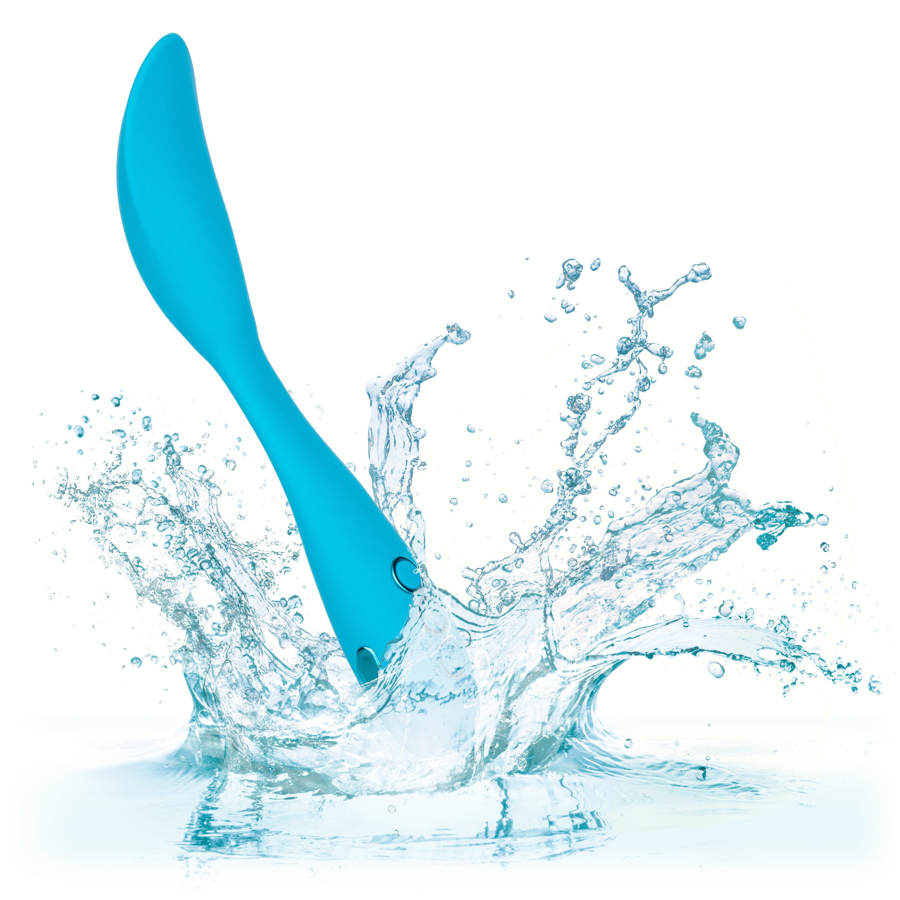 California Dreaming Palm Springs Pleaser Blue Flexible Mini Vibrator > Vibrators > Standard Vibrators