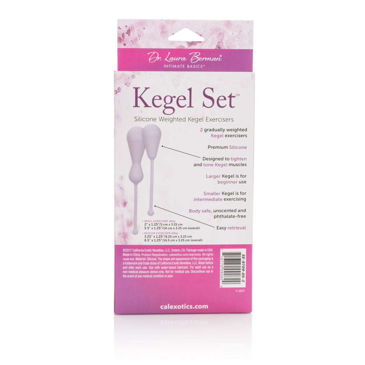 Kegel Set Silicone Weighted Exercisers – Body-Safe Silicone Pelvic Floor Training Set > Sex Toys For Ladies > Kegel Exercise
