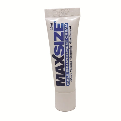 Swiss Navy Max Size Cream 10ml Fast Absorbing Non-Greasy Male Enhancement Cream > Essentials > Mens Enhancers