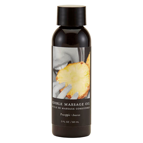Edible Pineapple Massage Oil for Adult Intimacy 59ml Bottle Default Title > Essentials > Massage Oil