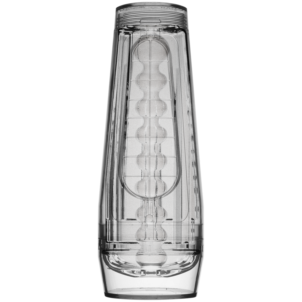 Doc Johnson Optix Crystal Masturbator (Clear) – Transparent Masturbator > Sex Toys For Men > Masturbators > Manual