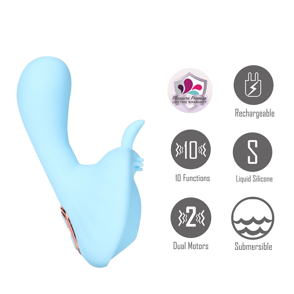 Maia Averi USB Rechargeable Vibrator – Powerful Dual Motor Intimate Device Secondary image