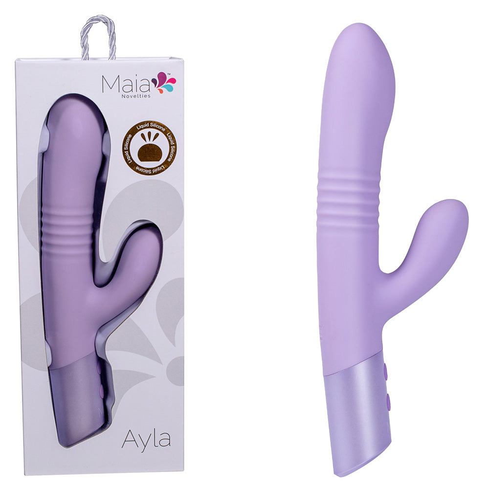 Maia Ayla Thrusting Rabbit Vibrator > Vibrators > Ladies > Rabbit Multi