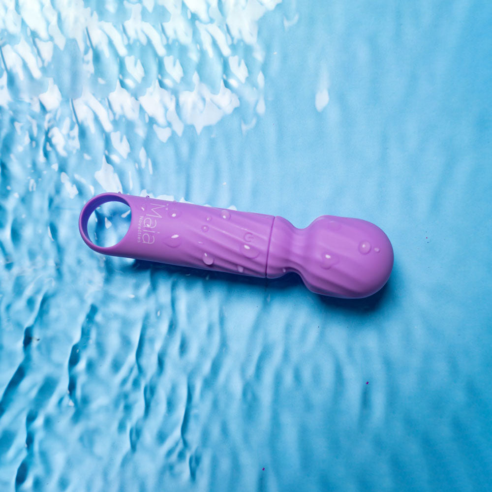 Maia Dolly Mini Massage Wand Purple Secondary image