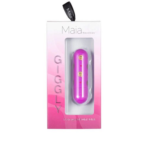 Maia Giggly (7.6 cm) Bullet Vibrator with 10 Functions – Bullet Vibrator > Vibrators > Mini Vibrators