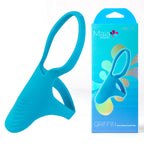Maia Griffin Blue Silicone Cock Ring > Cock Ring > Sling