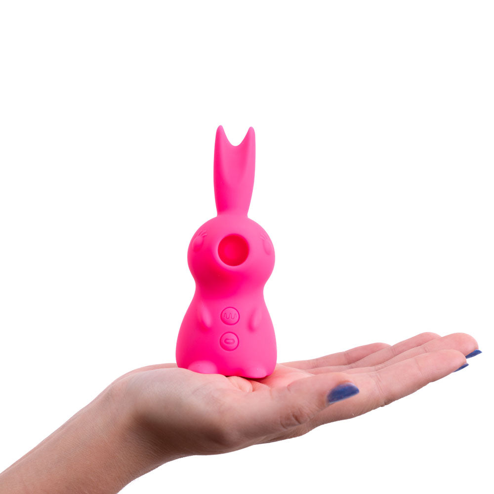 Maia HUNNI Vibrating Bunny 12cm Medical Grade Silicone STIMULATORS