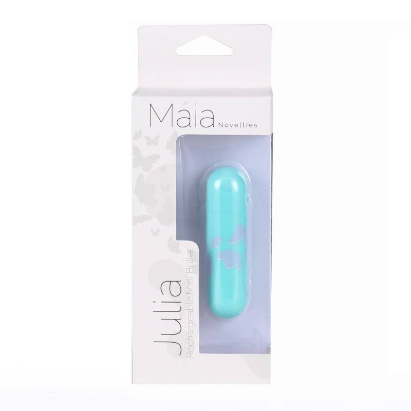 Maia Julia Teal 7.6 Centimeter Bullet Vibrator BULLETS