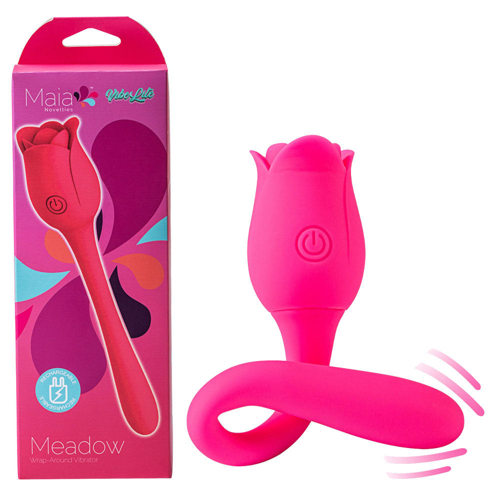 Maia MEADOW Tulip Design Vibrator 14cm Rechargeable > Sex Toys For Ladies > Rose Stimulators Main image