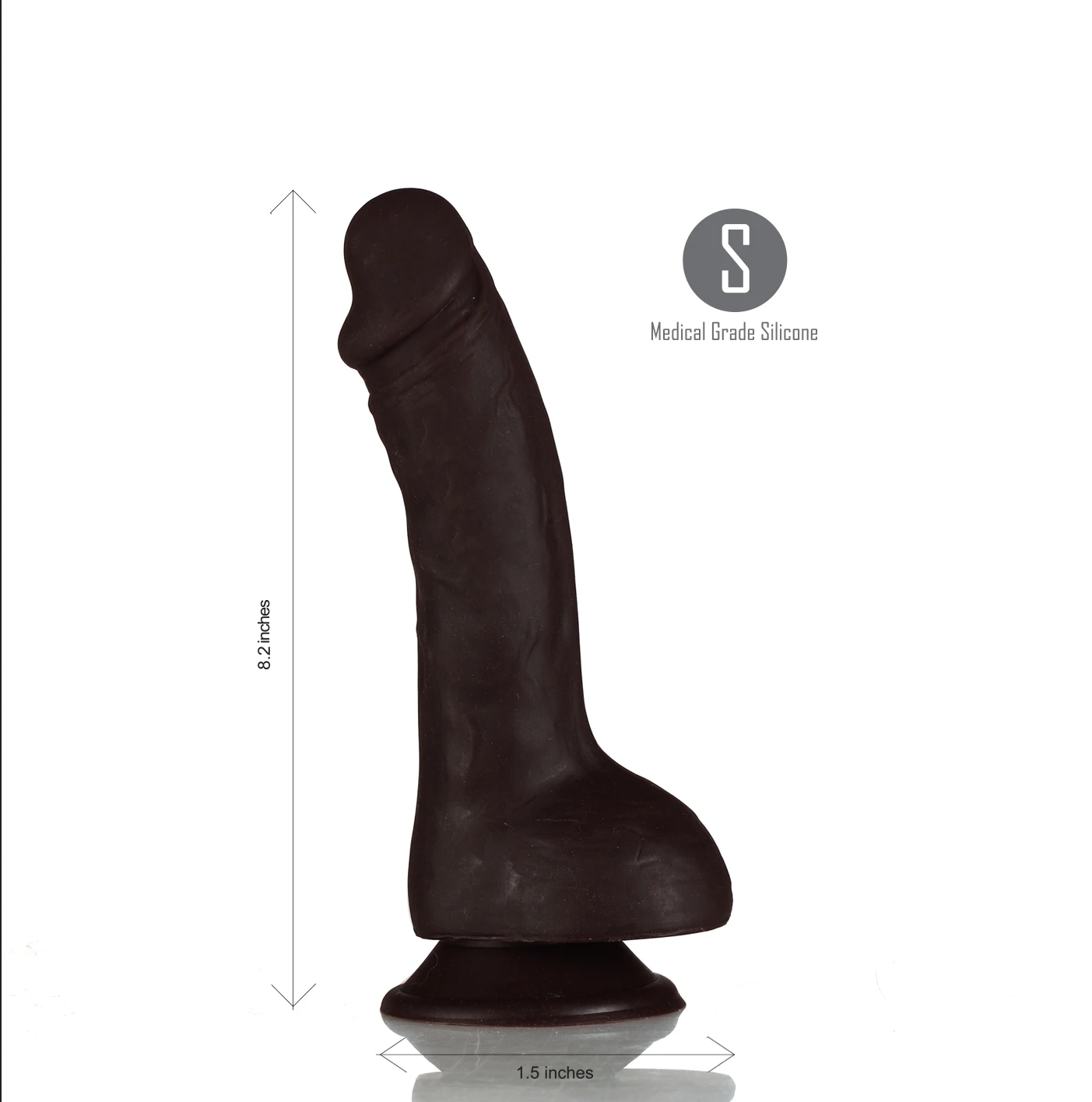 Maia Phoenix 20.3 Centimeter Dong Premium Medical-Grade Silicone Secondary image