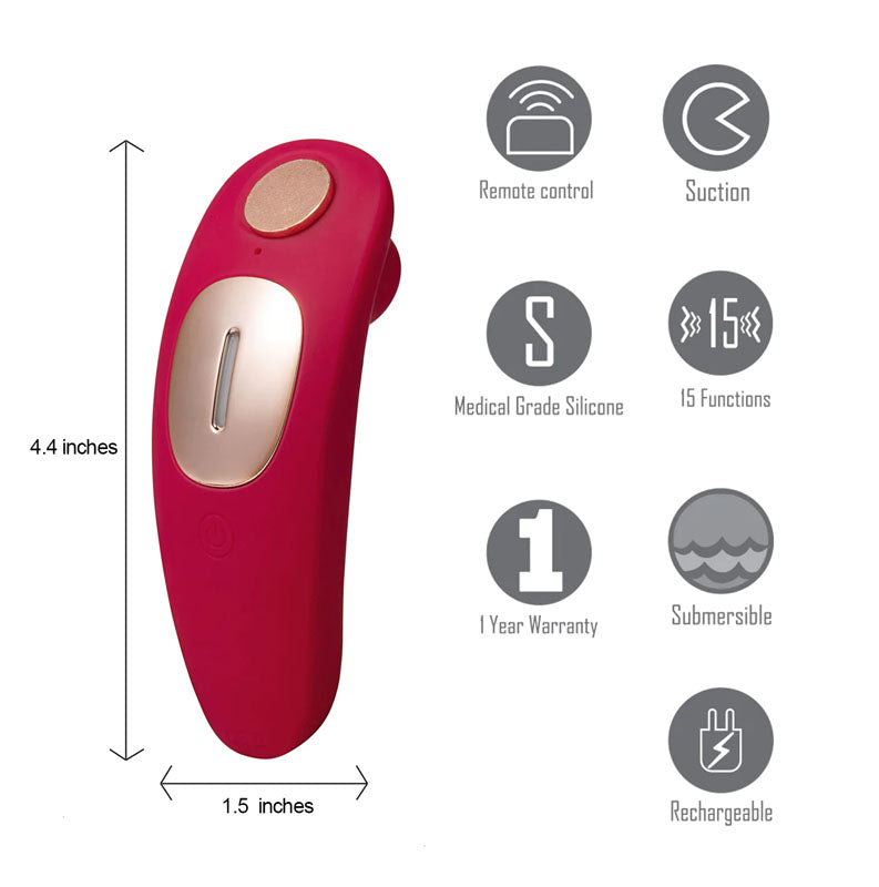 Maia Remi Panty Vibe with Suction Secondary image