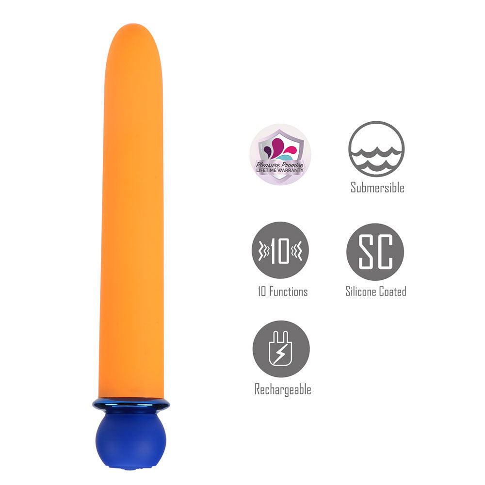 Maia Rori Orange 15.2 cm XL Bullet Vibrator Secondary image