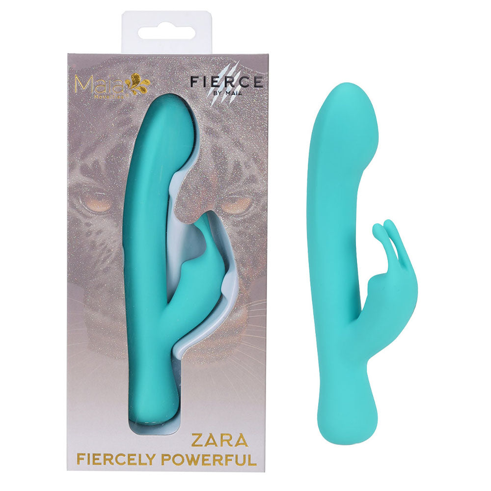 Maia Zara Teal 17.1 cm Rabbit Vibrator > Vibrators > Ladies > Rabbit