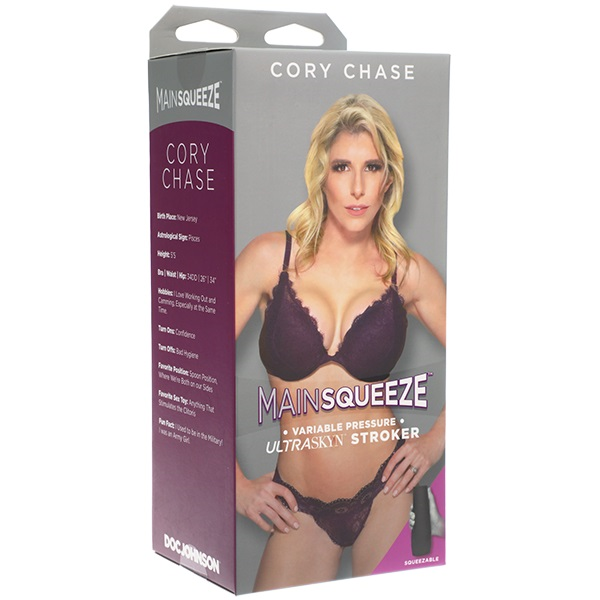 Main Squeeze Cory Chase ULTRASKYN Stroker Pussy with Variable Pressure and Hard Outer Case Strokers - Celebrity