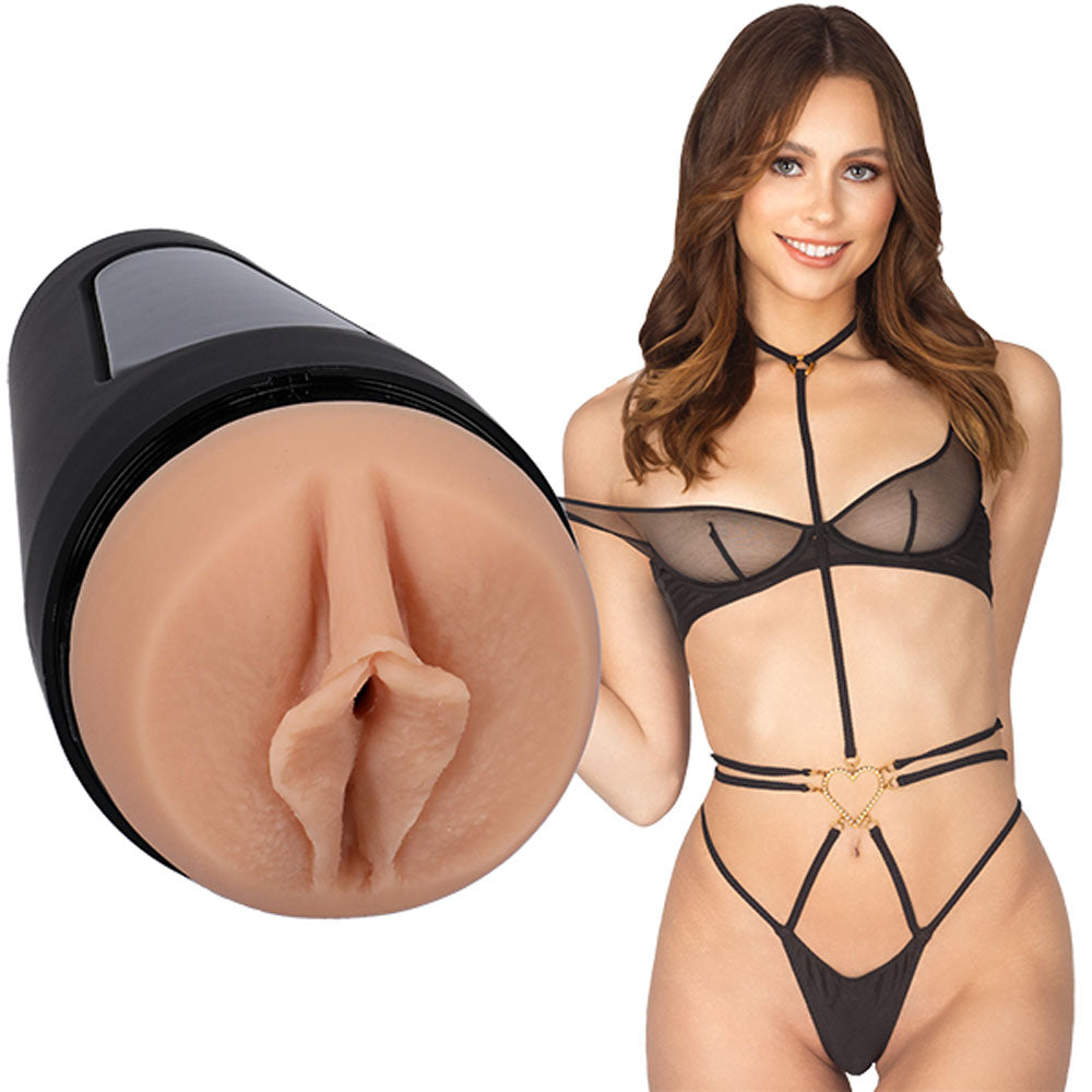Stella Barey Ultraskyn Main Squeeze – Textured Handheld Stroker > Sex Toys For Men > Masturbators > Pornstar Main image