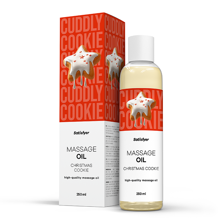 Satisfyer Massage Oil (Christmas Cookie) – Nourishing Massage Oil 250ml > Essentials > Massage Oil