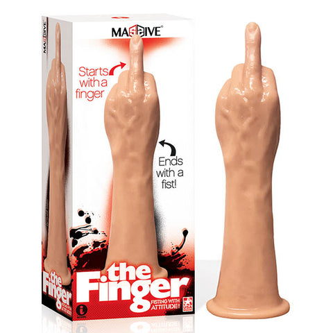 Massive The Finger 35 Cm 14 Inch Fisting Trainer Dong Dongs Other