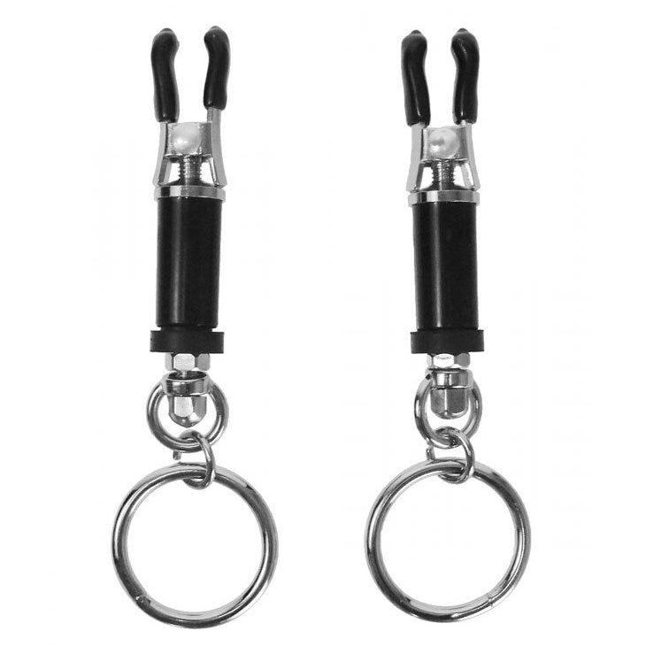 Master Series Bondage Ring Barrel Nipple Clamps – Adjustable Nipple Clamps > Sex Toys > Nipple Clamps Main image