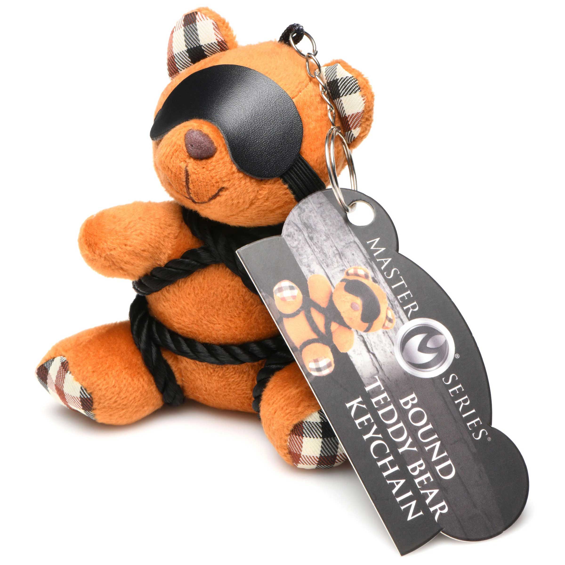 Rope Teddy Bear Keychain – Bondage-Inspired Accessory Secondary image