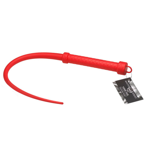 Master Series Viper Tail Silicone Whip Red > Anal Range > Tail Butt Plugs
