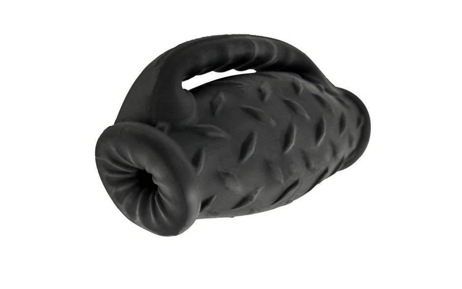 Masterjack Double Penetration Black - Double ended Stroker Strokers - Manual