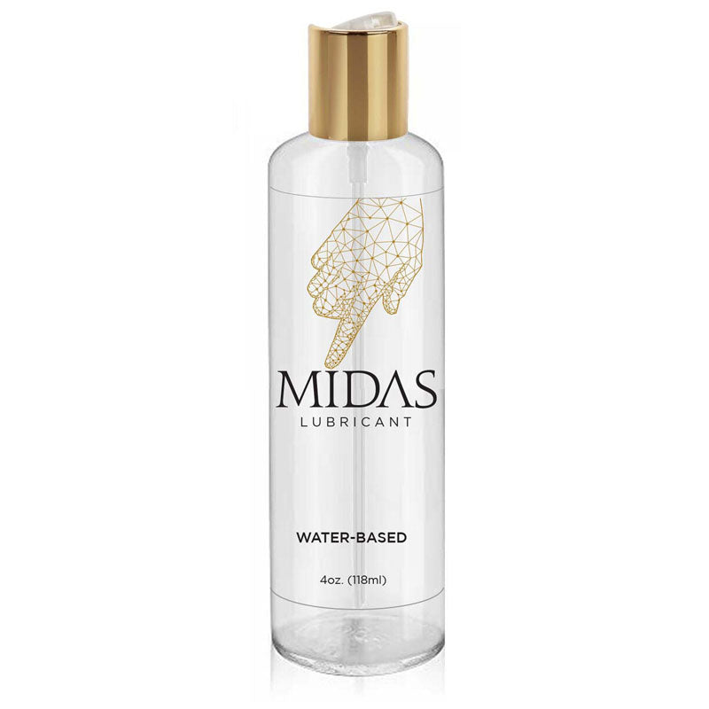 Midas Water Based Lubricant 118 ml Bottle Smooth Intimate Gel Default Title Water Based Lube