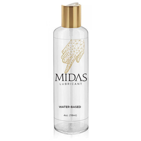 Midas Water Based Lubricant 118 ml Bottle Smooth Intimate Gel Default Title Water Based Lube