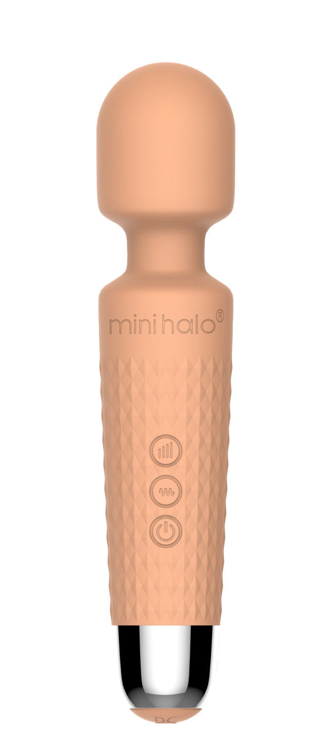 Mini Halo Wireless Wand Massager with 20 Speeds