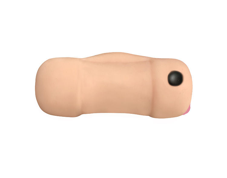 Mistress Double Stroker Vibrating Sex Toy with Vanilla Scent Strokers - Manual