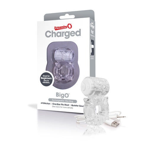Screaming O Charged BigO – Rechargeable Vibrating Cock Ring > Cock Ring > Vibrating