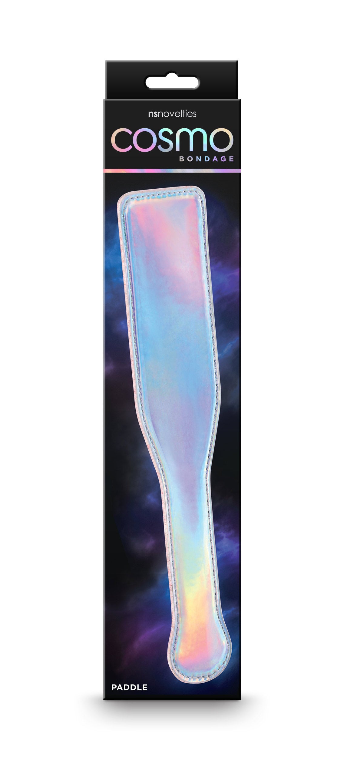 Cosmo Bondage Paddle - Rainbow Metallic Rainbow Paddle > Bondage Gear > Paddles