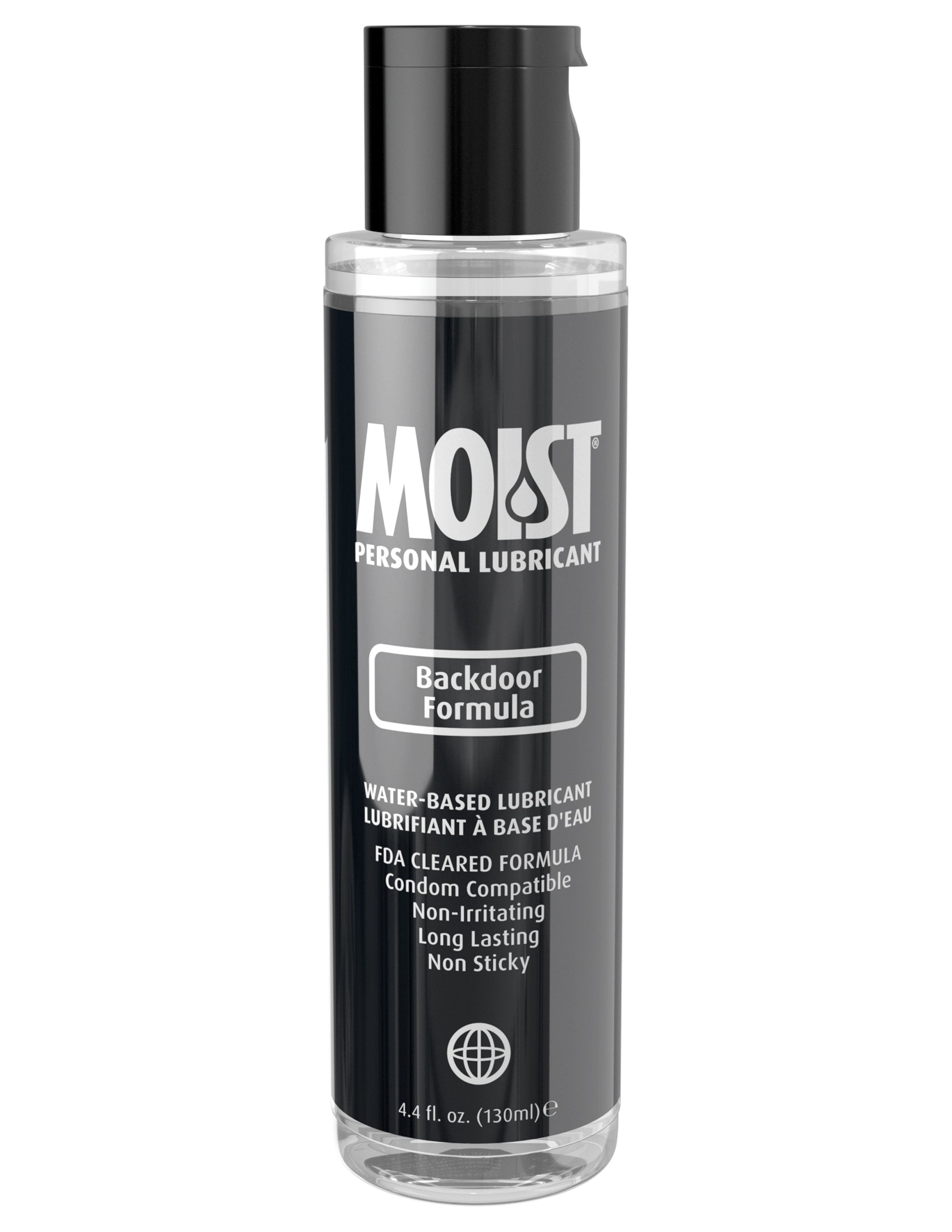 Moist Backdoor Formula Water Based Anal Lubricant 130 Milliliter Bottle Anal Lubricant