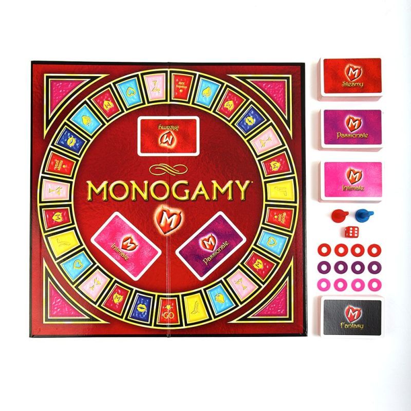 Monogamy Couples Board Game – Over 400 Seductive Ideas and Three Levels of Play > Novelties > Board Games