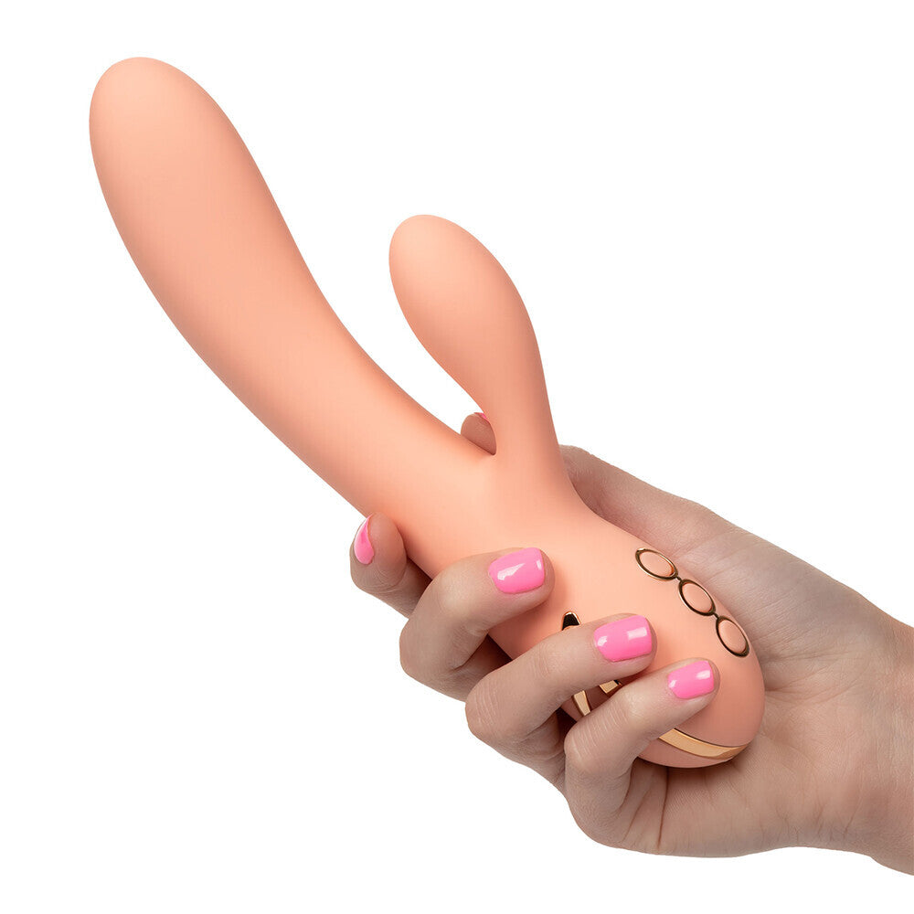 Monterey Magic Vibrator with Clitoral Stimulator – Sleek Vibrator > Vibrators > Ladies > Rabbit
