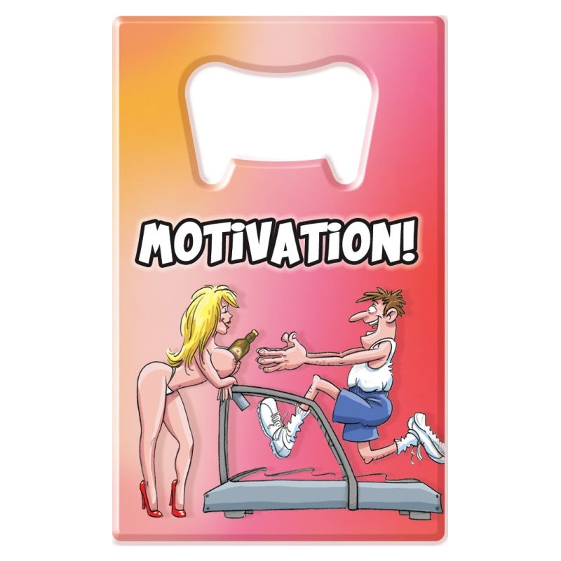 Motivation Novelty Bottle Opener > Novelties > Party Supplies